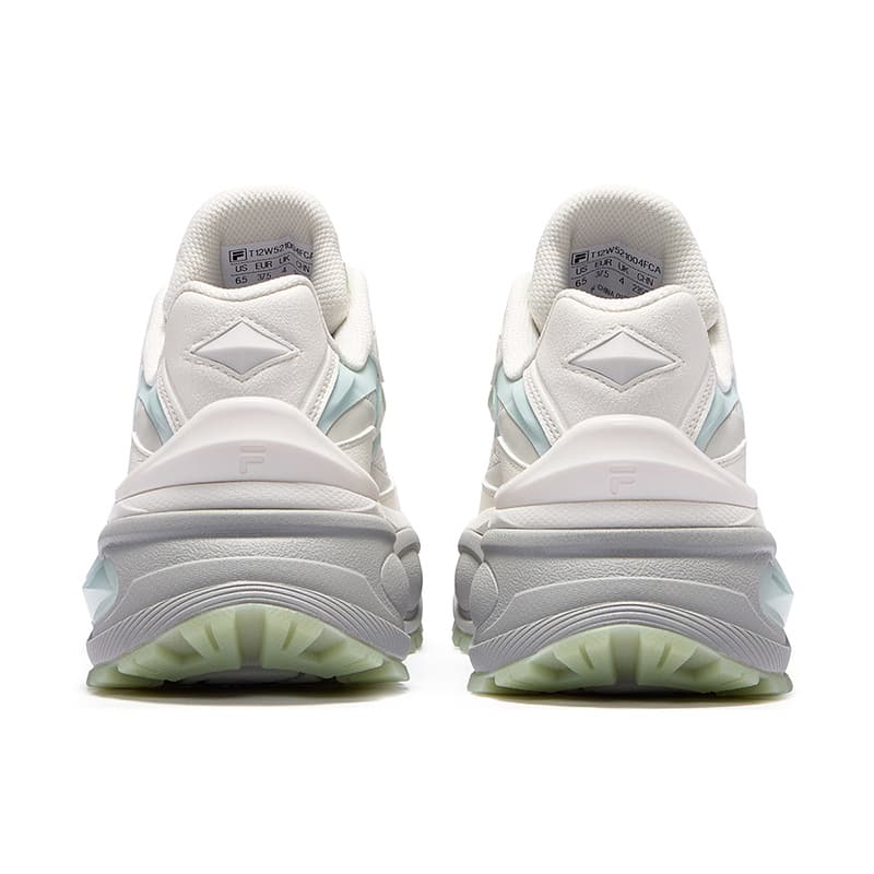 Кроссовки FILA FUSION BIANCO III визуально увеличивает рост Low Топ Массивные кроссовки Женские Стандартный белый - изображение 4