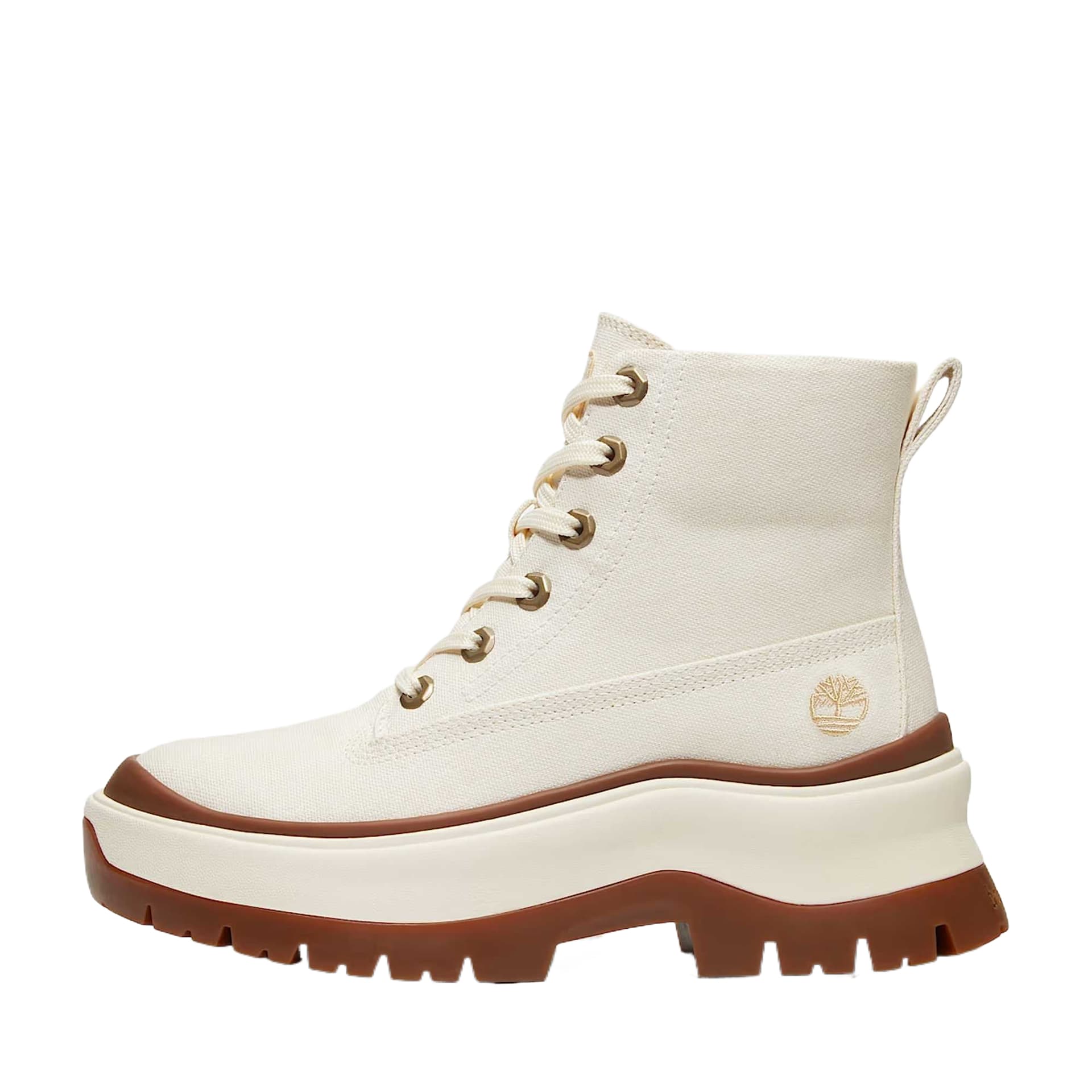 Сапоги Timberland Roxie Lane Холщовые ботильоны женские цвет бежевый - изображение 1