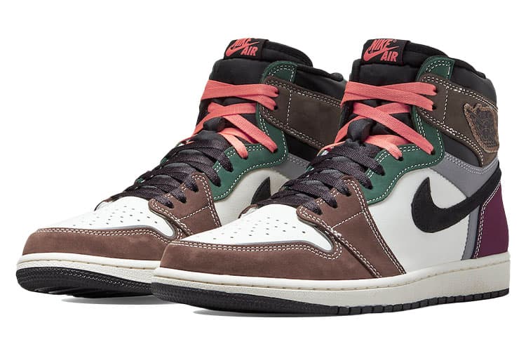 Ретро баскетбольные кроссовки Air Jordan 1 Retro High OG "Hand Crafted" - изображение 3