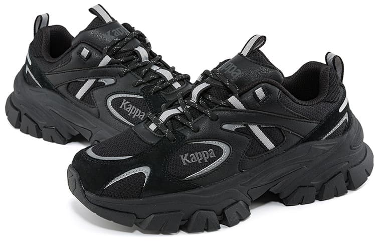 Кроссовки Kappa Retro Low Black Silver - изображение 4
