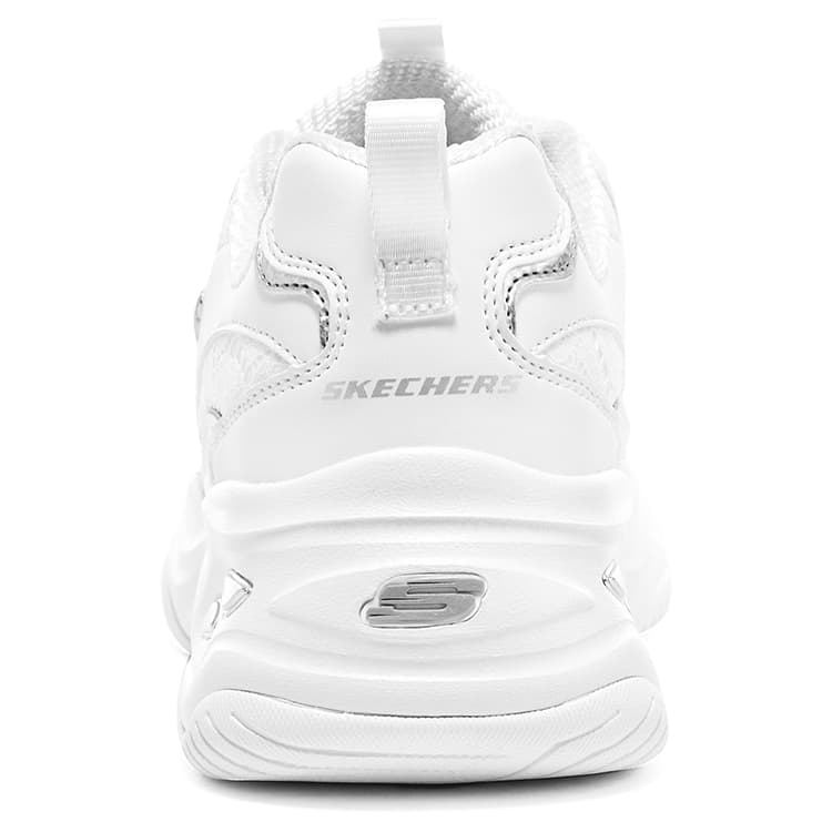 Кроссовки Skechers D'lites 4.0 White Silver - изображение 5