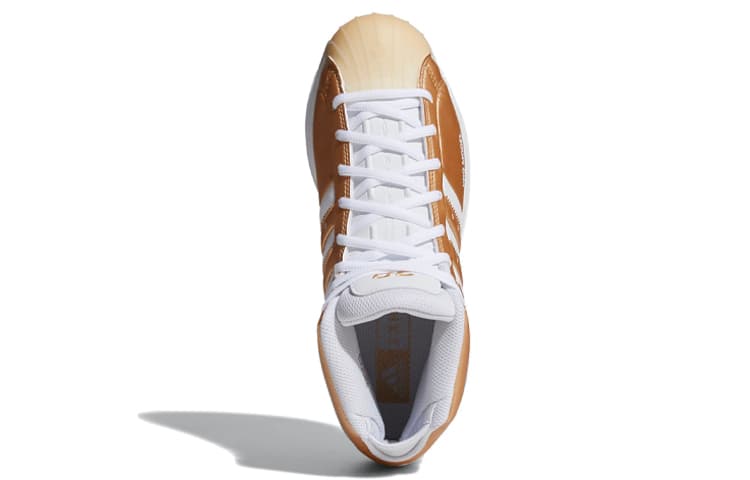 Кроссовки для баскетбола adidas PRO Model 2G White Gold - изображение 5
