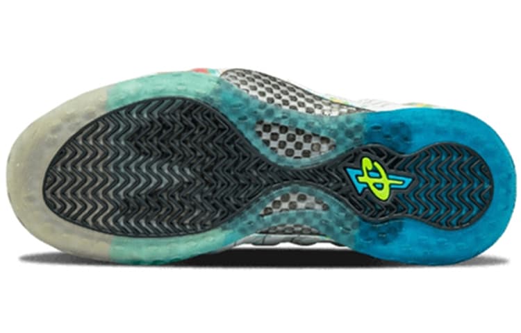 Ретро баскетбольные кроссовки Nike Foamposite One Weatherman - изображение 5