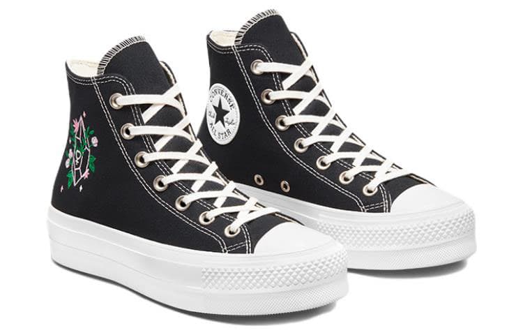 Кеды Converse Chuck Taylor All Star Lift Black White - изображение 3