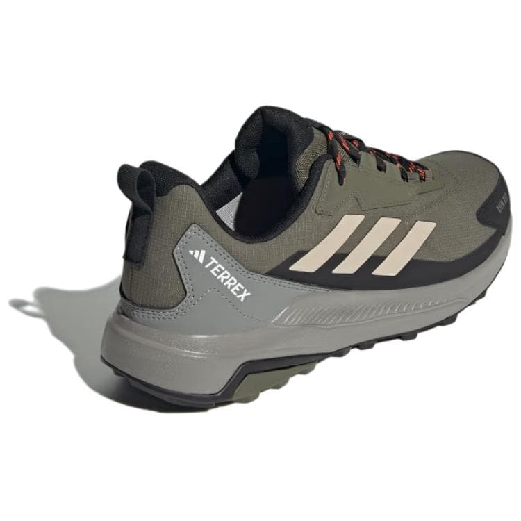 Кроссовки Adidas TERRE противоскользящая устойчивая к истиранию водонепроницаемая низкая походная обувь мужская оливково-зеленая - изображение 4