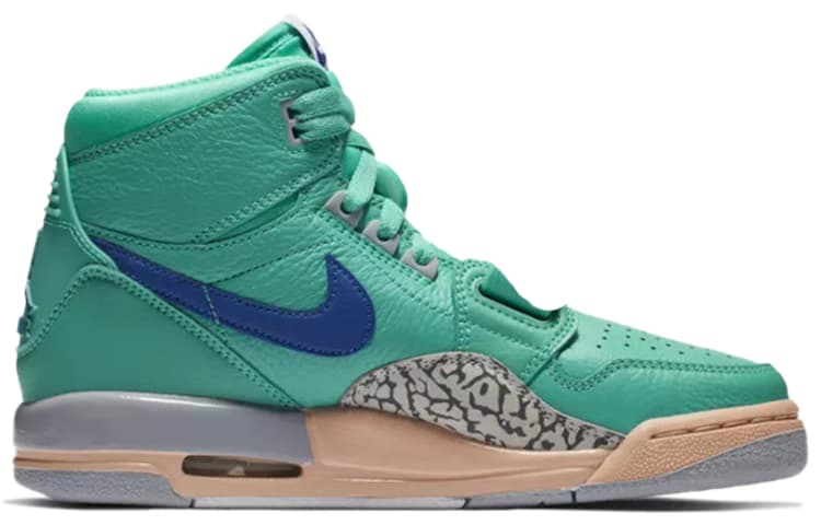 Ретро баскетбольные кроссовки Jordan Legacy 312 Hyper Jade - изображение 2