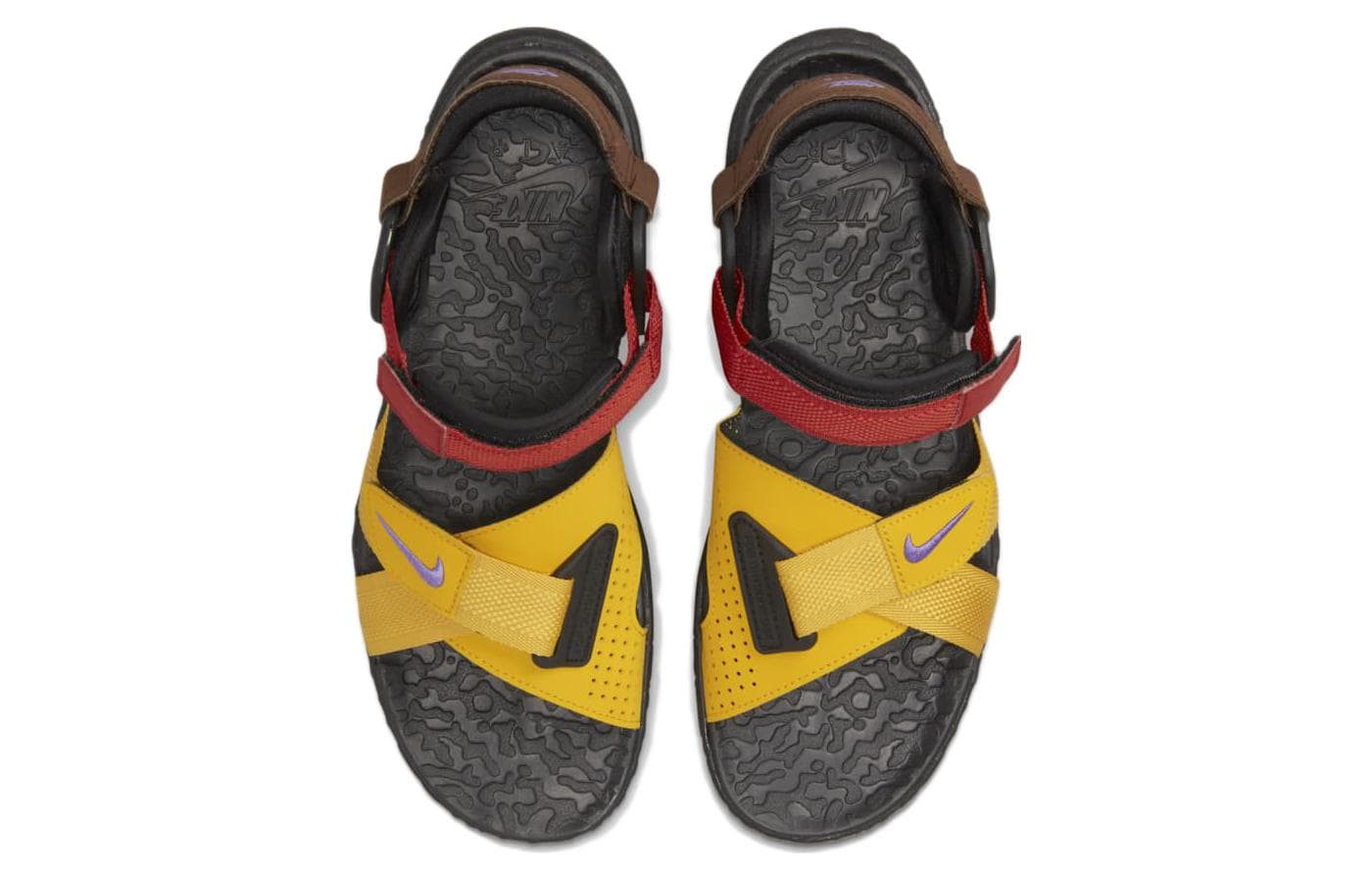 Сандалии с ремешком Nike ACG Air Deschutz+ Black Yellow - изображение 3