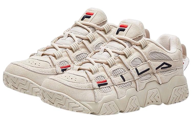 Ретро баскетбольные кроссовки FILA Barricade Low Oatmeal - изображение 3