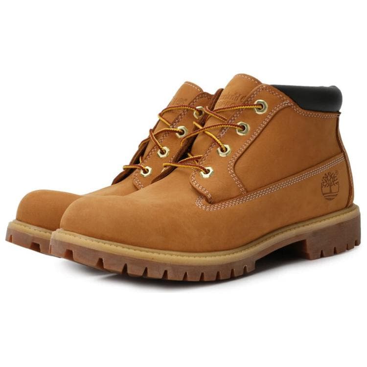 Сапоги Timberland Премиум Удобные Ботильоны Мужские Желтые - изображение 3