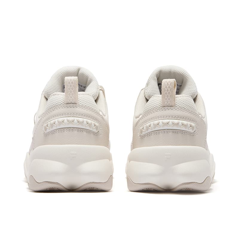 Ретро баскетбольные кроссовки FILA FUSION WATERBEAR Bear Paw Shoes Модные Низкие Винтажные Баскетбольные Кроссовки Женские Молочно-белые - изображение 4