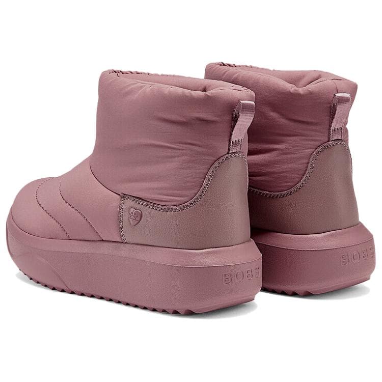 Ботинки зимние Skechers Комфортный и дышащий Короткий Сноубутсы Женские Розово-красный - изображение 4