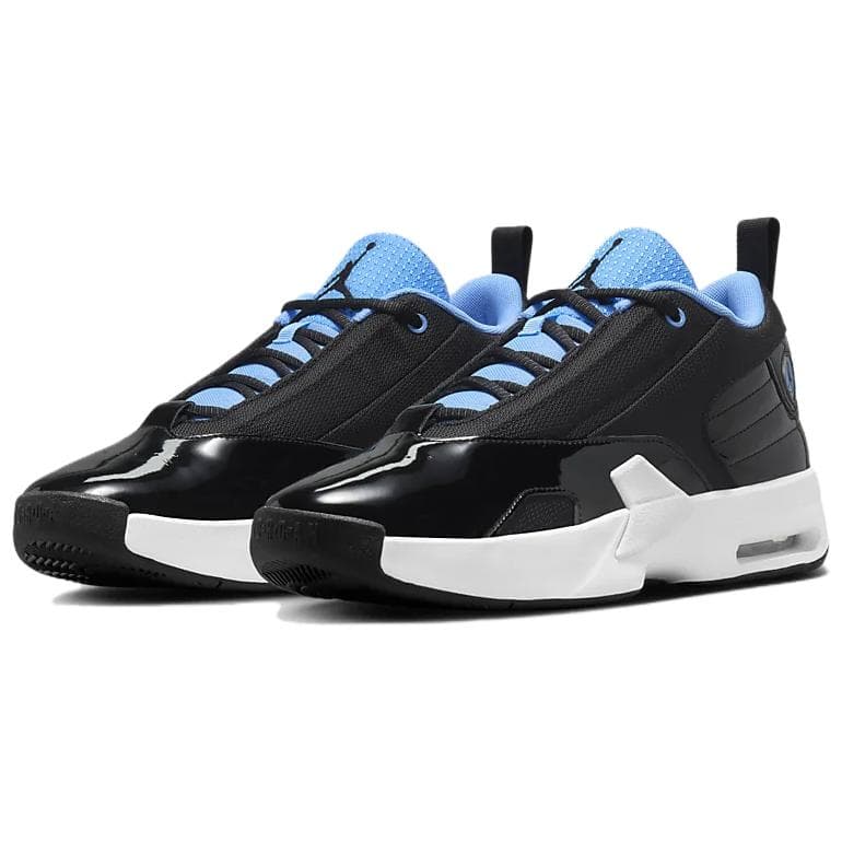 Кроссовки для баскетбола Jordan Max AURA 6 Амортизация Противоскользящие Низкие Баскетбольные Кроссовки Мужские Черные Синие - изображение 3
