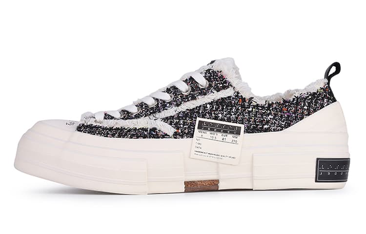 Кеды xVESSEL G.O.P Lows "Black Tweed" - изображение 1