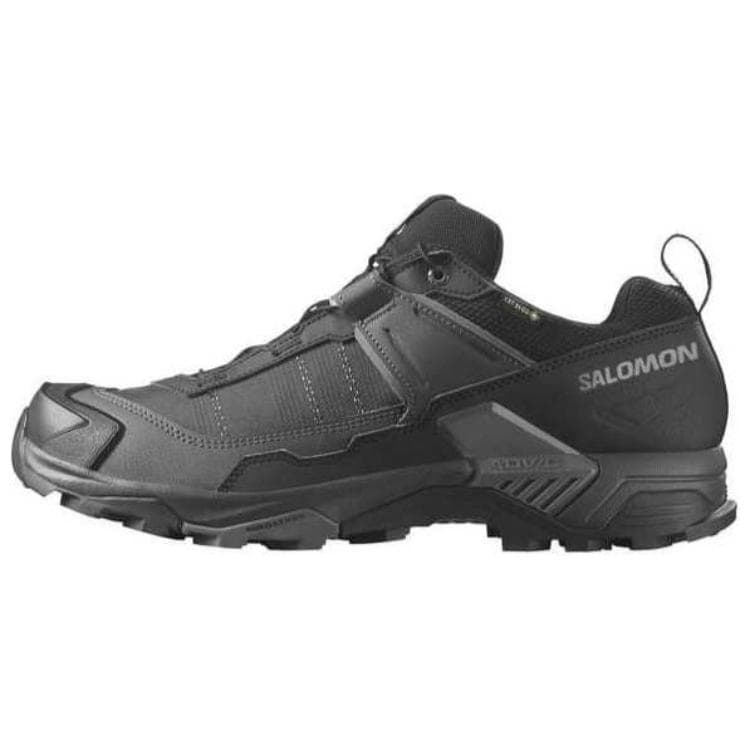 Кроссовки Salomon X ULTRA 5 Ткань Дышащий Водонепроницаемый Низкий Верх Походная Обувь Мужская Черная - изображение 1