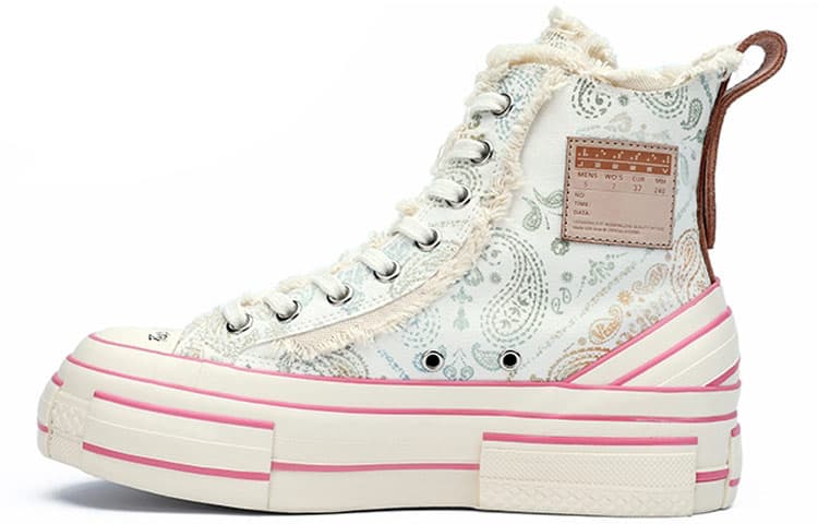 Кеды xVESSEL G.O.P. Highs Paisley Fluorescence - изображение 1