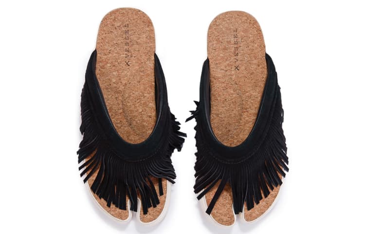 Сандалии xVESSEL Tassel Toe Slides - изображение 5