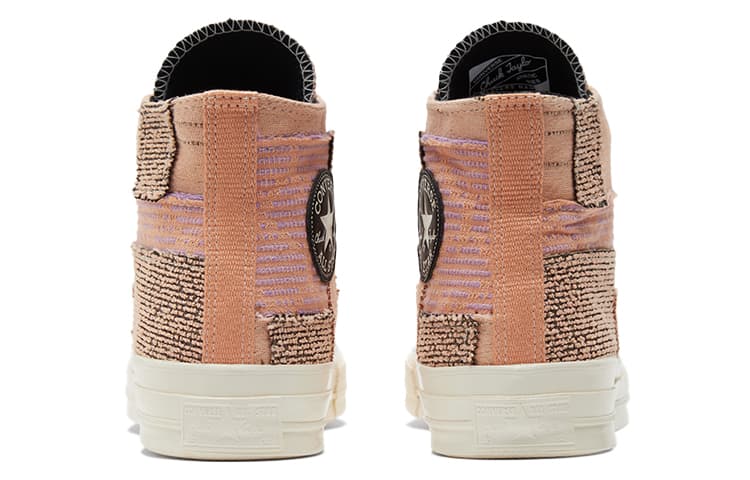 Кеды Converse Chuck 70 Plus Patchwork Brown Orange - изображение 5