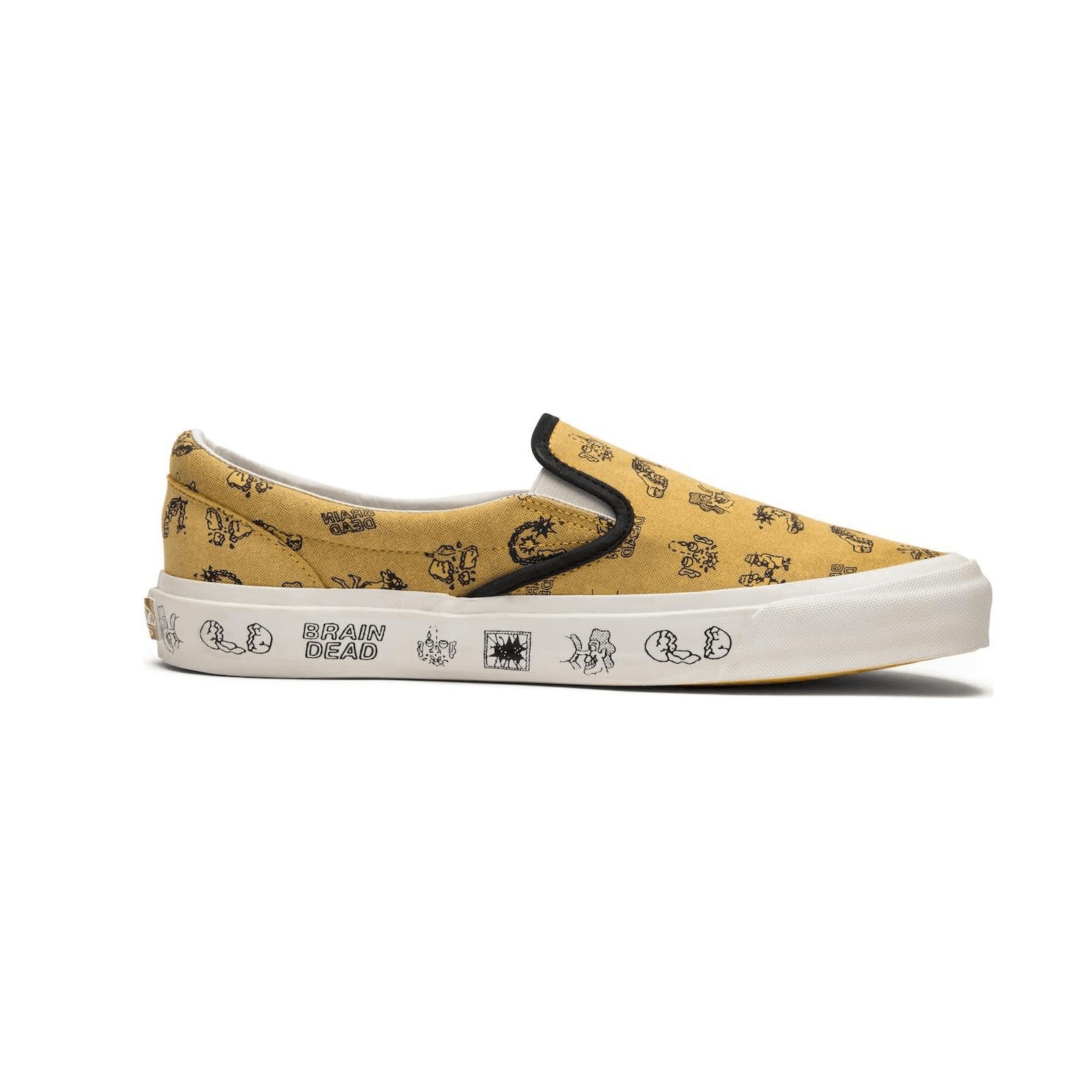 Кеды Brain Dead x Vans UA Classic Slip-On Lx - изображение 2