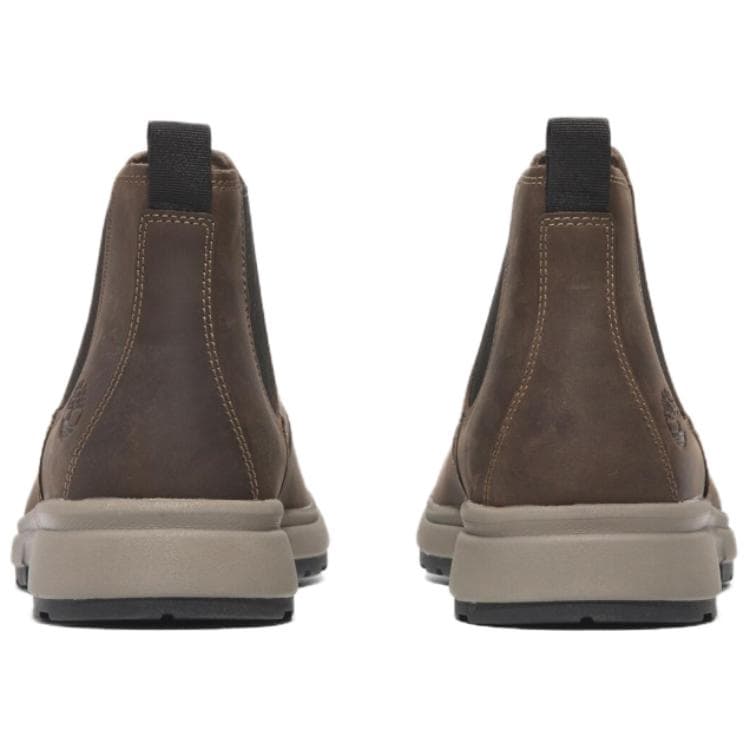 Ботинки челси Timberland Короткий Челси Мужской Темно-Коричневый - изображение 6