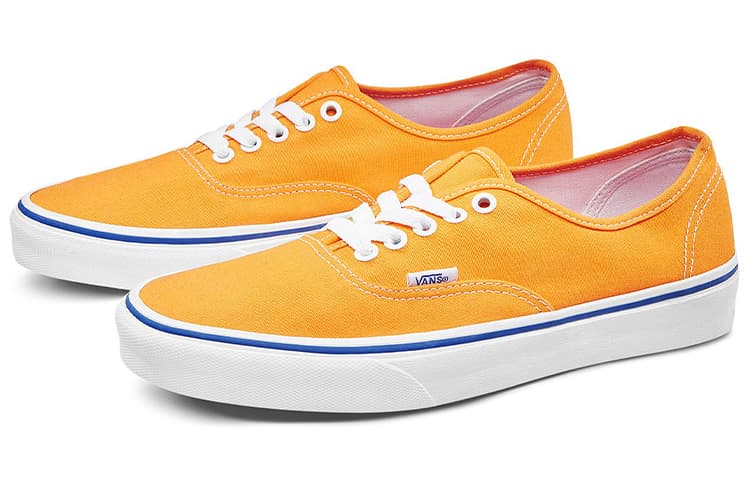 Кеды Vans Authentic Orange Yellow - изображение 2