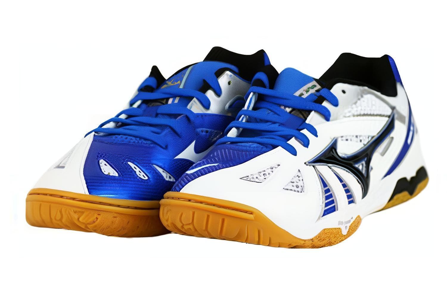 Кроссовки для спортзала Mizuno Wave Medal 5 White Blue - изображение 3