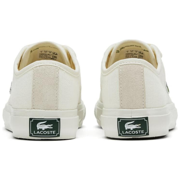 Кеды LACOSTE Низкие кеды женские белые - изображение 4