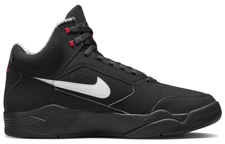 Кроссовки для баскетбола Nike Air Flight Lite Mid Black White - изображение 2