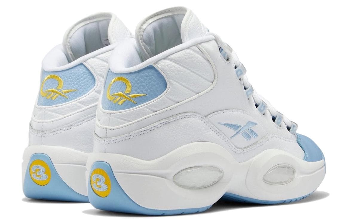 Ретро баскетбольные кроссовки Reebok Question Mid "Denver Nuggets" - изображение 4