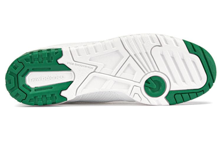Ретро баскетбольные кроссовки New Balance 550 White Green - изображение 5