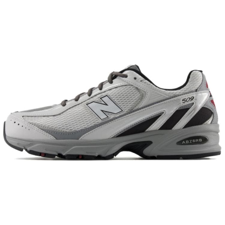 Кроссовки New Balance NB 509 Модный Устойчивый к истиранию Низкий Топ Кроссовки Унисекс Серый Черный - изображение 1