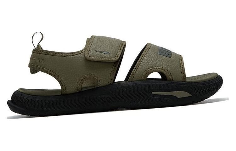 Сандалии с ремешком PUMA SoftridePro Sandal 24 Пляжные сандалии Унисекс Оливково-зеленый - изображение 2