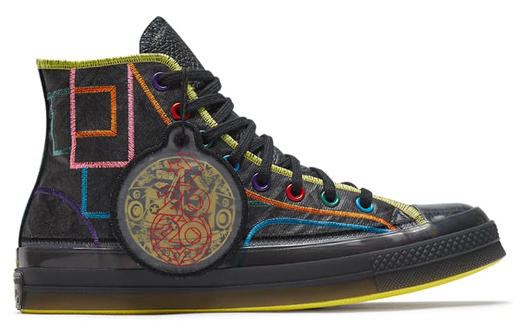 Кеды Converse 1970s Chuck Regional Create Black Multicolor - изображение 2