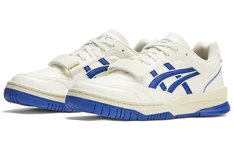 Ретро баскетбольные кроссовки Asics Gel-Spotlyte Low V2 White Blue - изображение 4