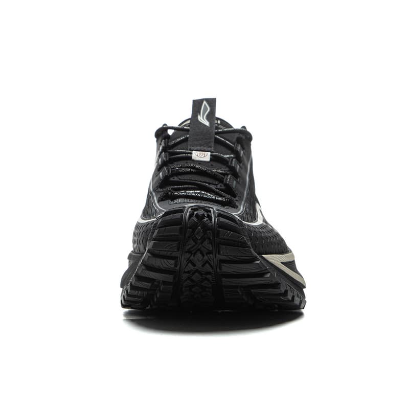 Кроссовки Li NING Outdoor CounterFlow Xingchuan ТПУ (TPU) Дышащий Low Топ Походная обувь Унисекс Черный - изображение 3
