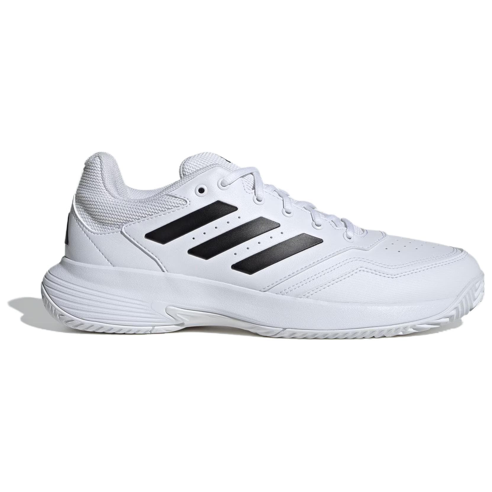 Кроссовки для тенниса adidas Gamecourt 2 White Black - изображение 2