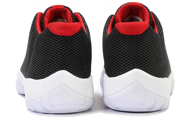 Ретро баскетбольные кроссовки Jordan Future Low Black Red - изображение 5