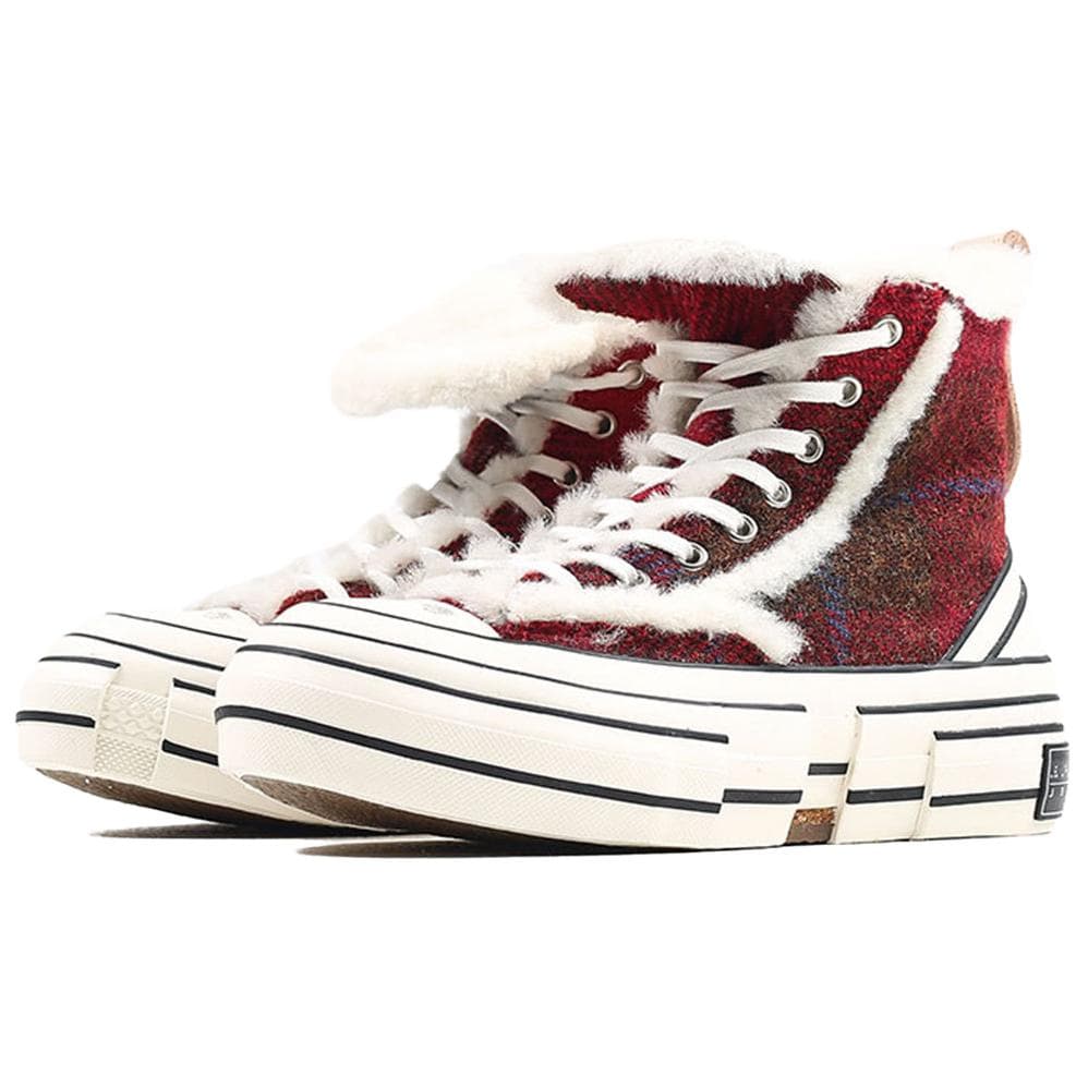 Кеды xVESSEL G.O.P. Winter Highs Cherry Red - изображение 3