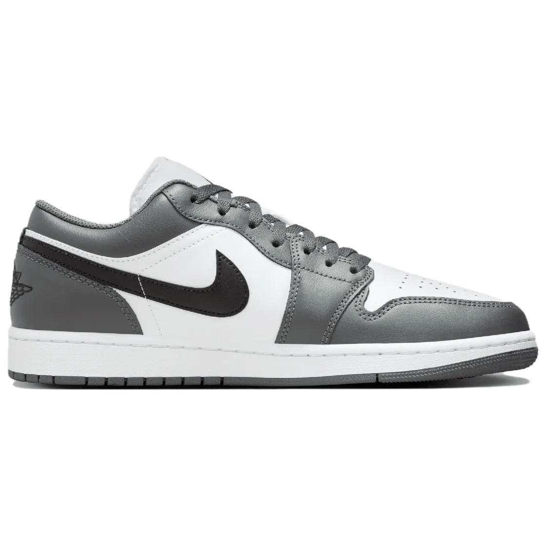 Ретро баскетбольные кроссовки Jordan Air Jordan 1 Low "Iron Grey" - изображение 2