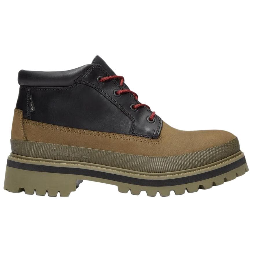 Сапоги Timberland Премиум Ботильоны Мужские Черные Коричневые - изображение 2