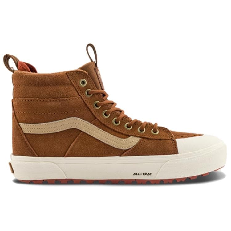 Кроссовки Vans High Top Альпинистское приключение Обувь Унисекс Коричневый - изображение 2