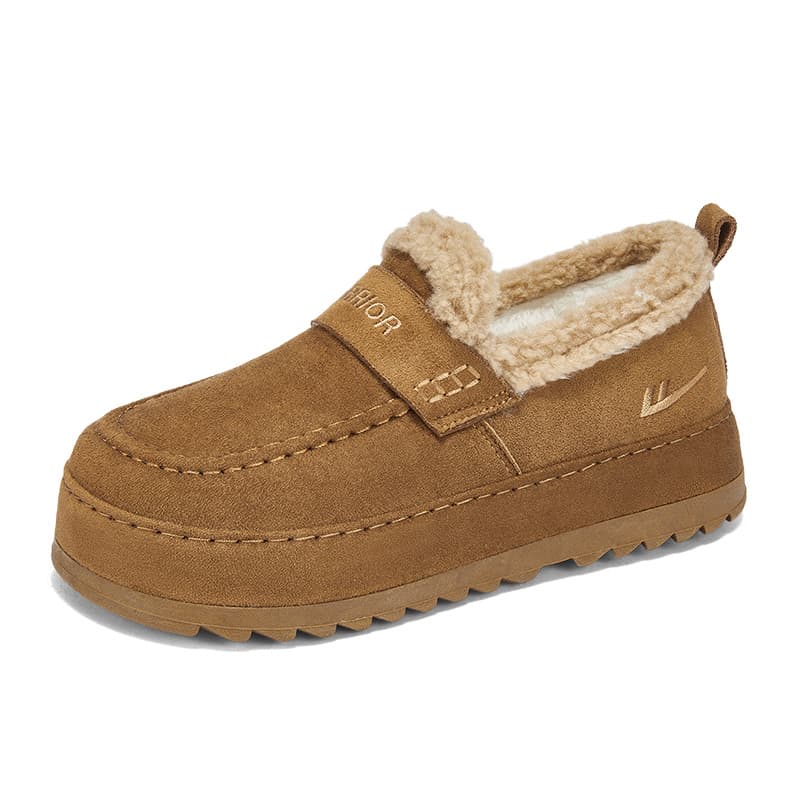 Ботинки зимние Warrior С флисовой подкладкой Термический Удобный Противоскользящий Устойчивый к истиранию Модный Универсальный 7 см - изображение 2