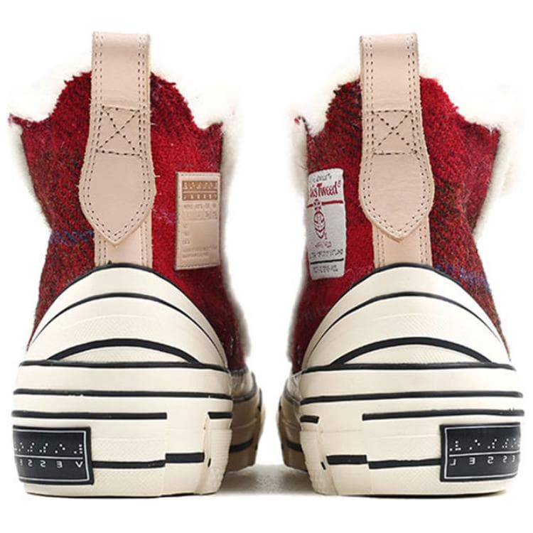 Кеды xVESSEL G.O.P. Winter Highs Cherry Red - изображение 5
