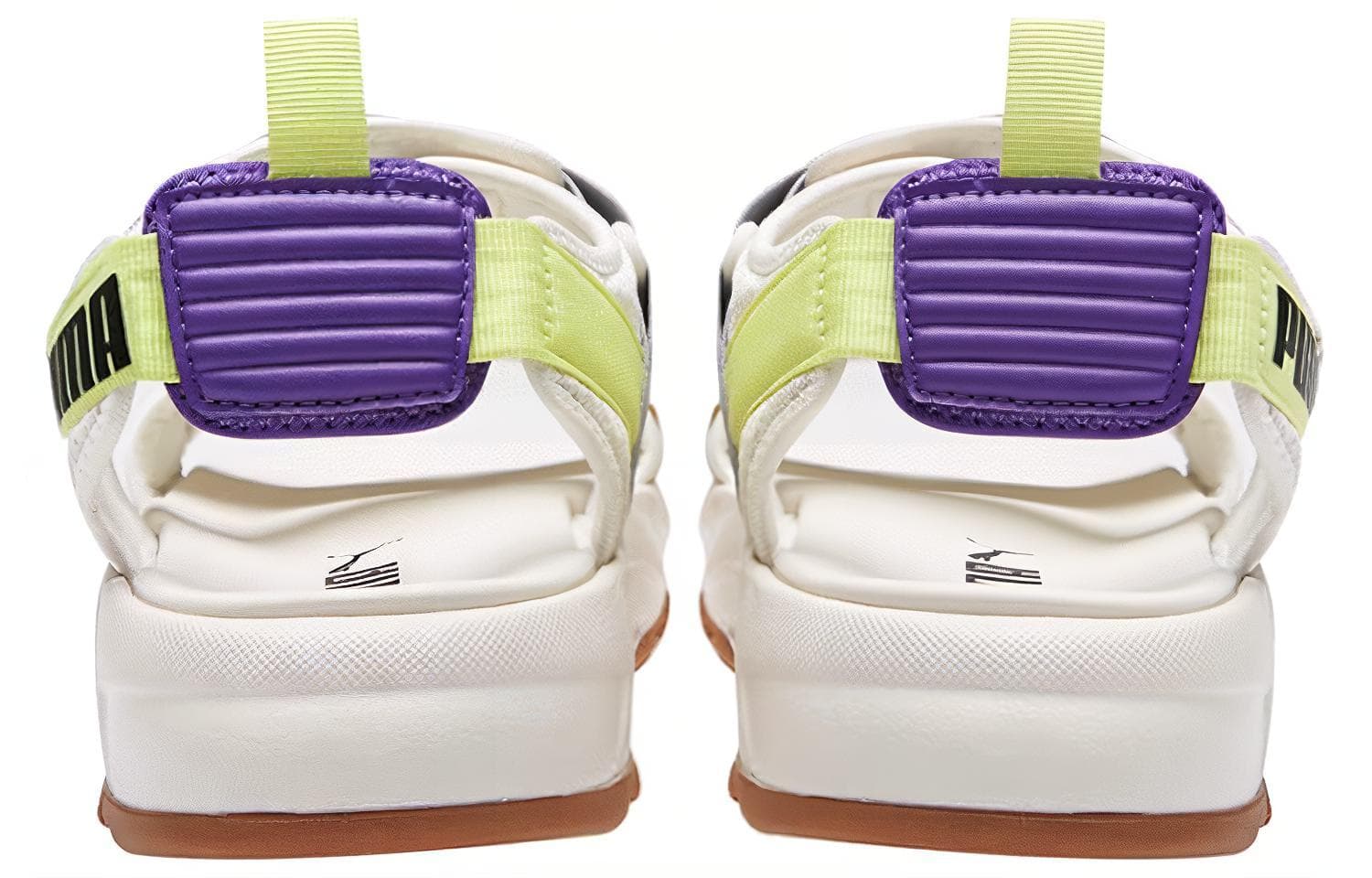 Сандалии с ремешком Puma RS-Sandal Iri White Fluorescent Green - изображение 4