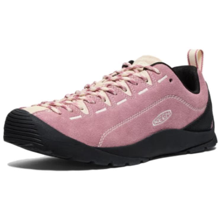Кроссовки Keen Jasper Кожа Дышащая Устойчивая к истиранию Низкий Верх Альпинистская Обувь для Приключений Женская Розовая - изображение 2