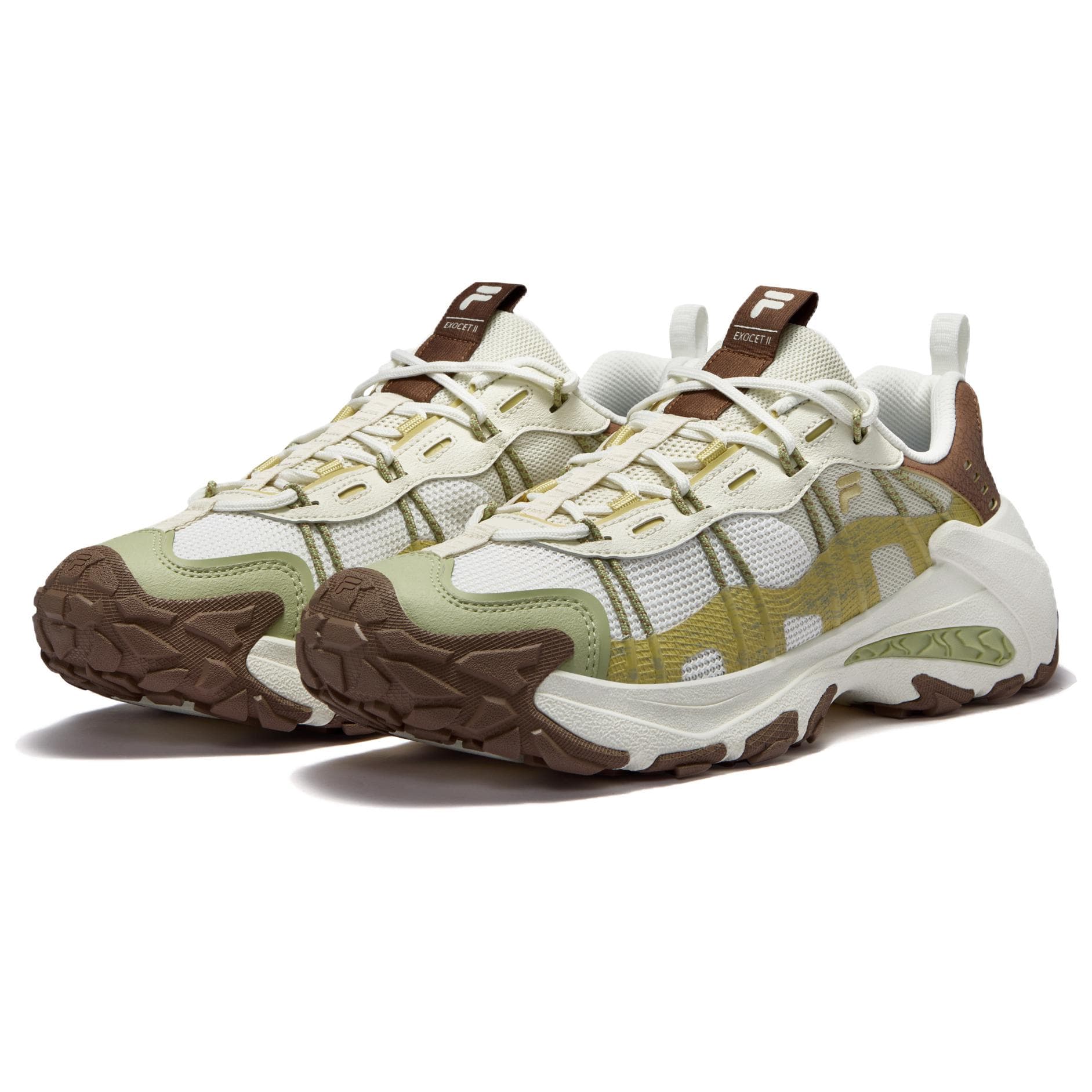 Кроссовки FILA FUSION EXOCET II Mountains Shoe 2 визуально увеличивает рост Низкий топ Толстая подошва Мужские кроссовки - изображение 3