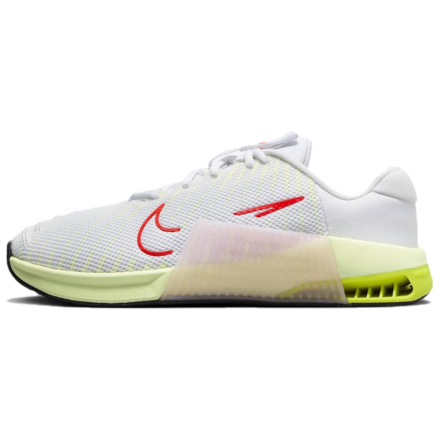 Кроссовки для спортзала Nike Metcon 9 Удобные противоскользящие низкие кроссовки для тренировок женские белые зеленые - изображение 1