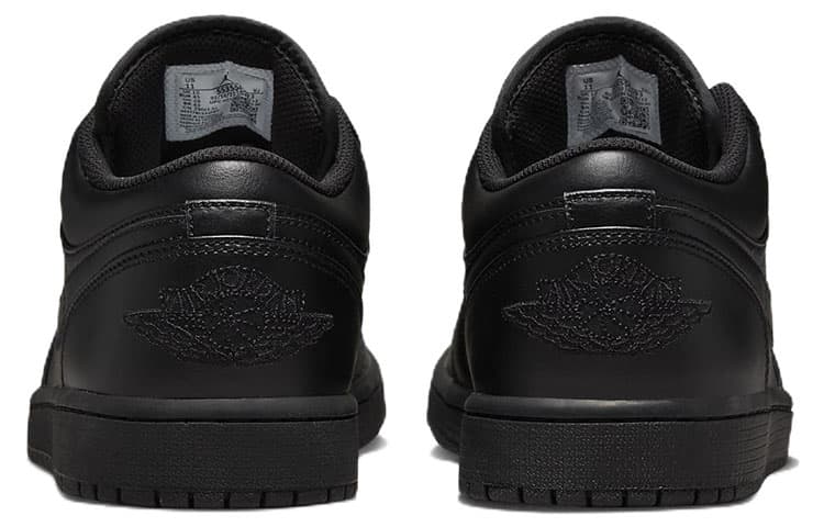 Ретро баскетбольные кроссовки Jordan Air Jordan 1 Low "Triple Black" - изображение 5