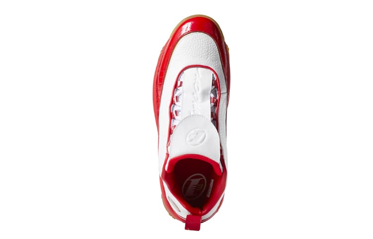 Ретро баскетбольные кроссовки Reebok Iverson Legacy White Red - изображение 3