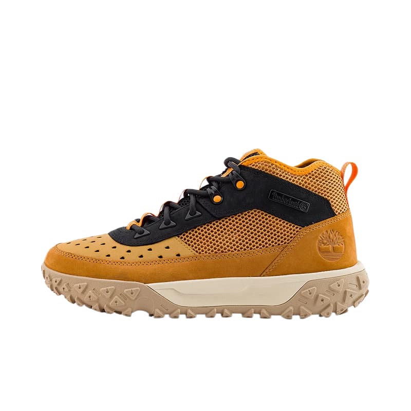 Кроссовки Timberland Motion 6 Текстиль Кожа Дышащий TRACTION Низкий Верх Походная обувь Мужская Оранжевый Желтый - изображение 1