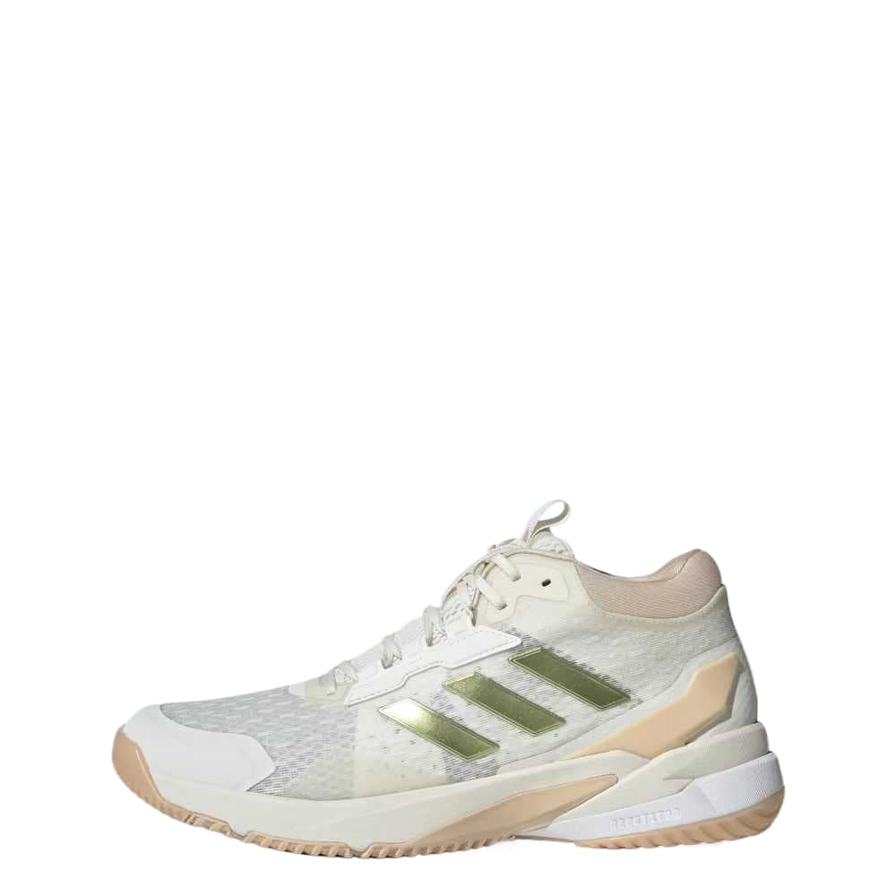 Кроссовки для спортзала Adidas Crazyflight 6 MID Топ Тренировочные кроссовки Женские Бежевый - изображение 1